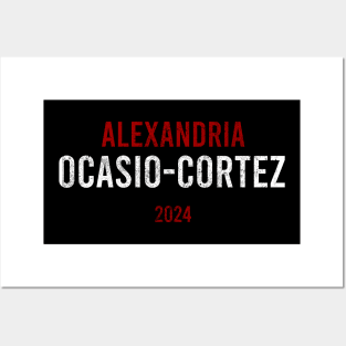 Alexandria Ocasio Cortez 2024 Posters and Art